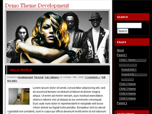 Fergie WordPress Theme