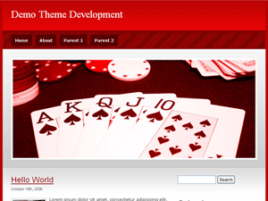 Poker WordPress Theme