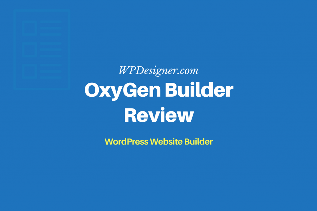 oxygen builder review