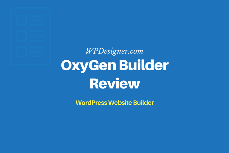 Oxygen Builder Review