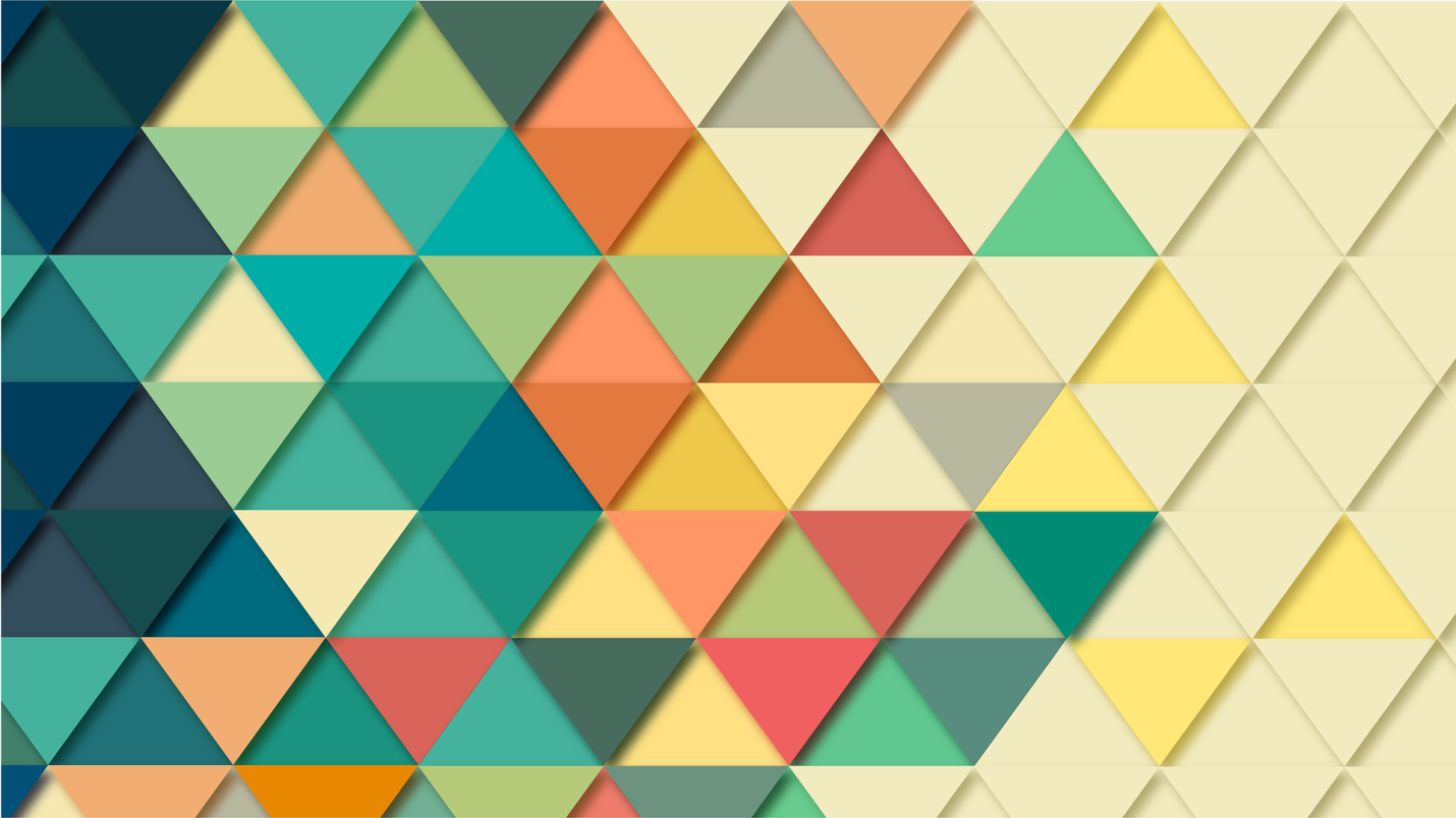 A background image with triangle styles