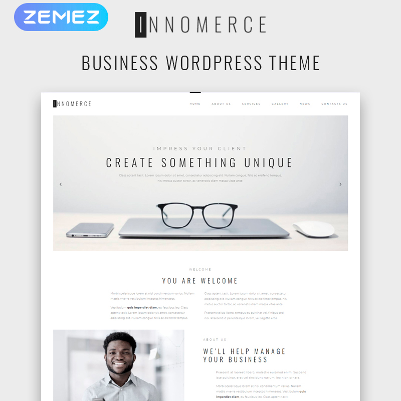 Innomerce - Business Multipurpose Minimal Elementor WordPress Theme