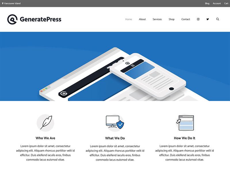 GeneratePress Theme